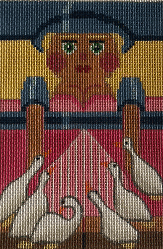 JB Design Nutcracker 6 Geese Laying Ornament CNT145