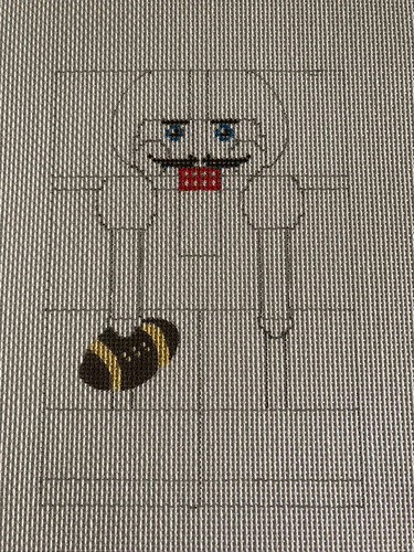 JB Designs Nutcracker Football Blanc Ornament CNT68X