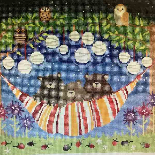 Pippin Studio 3 Bears in a Hammock