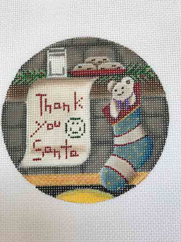 Rebecca Wood Thankyou Santa - Boy Ornament