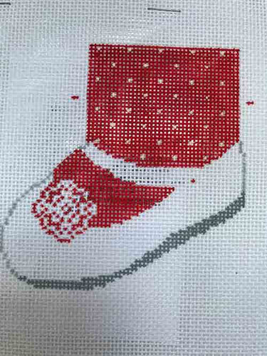 Kathy Schenkel White MaryJane Shoe