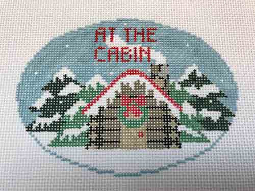 Kathy Schenkel Mountain Cabin Ornament