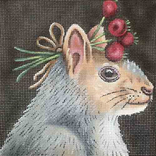 Vicki Sawyer Squirrel With Hawthorne