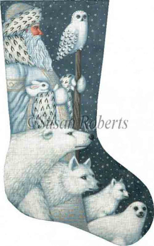 Tapestry Tent Woodland Angel Christmas Stocking – Sun Valley Needle Arts